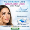Buy toric contact lens and colour contact lenses for astigmatism and everyday vision correction