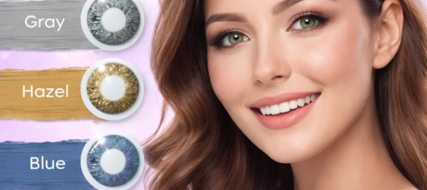 FreshLook colour contact lenses for natural eye colour enhancement