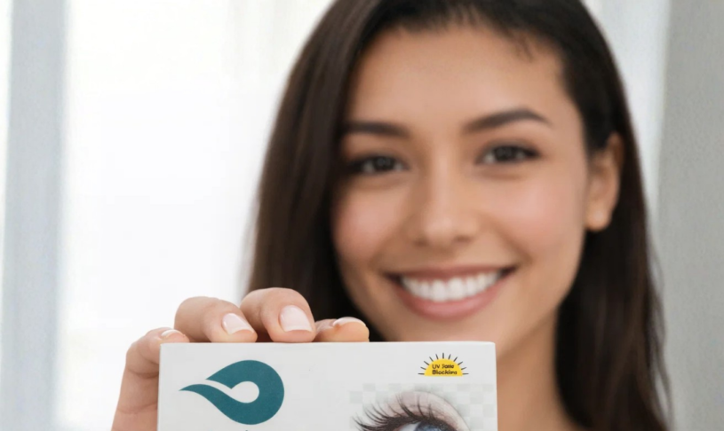 Amigo Monthly Clear Contact Lenses 6 Lens Pack Box at Rs.1095/-